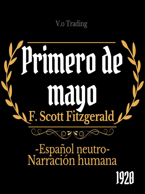Title details for Primero de mayo by F. Scott Fitzgerald - Wait list